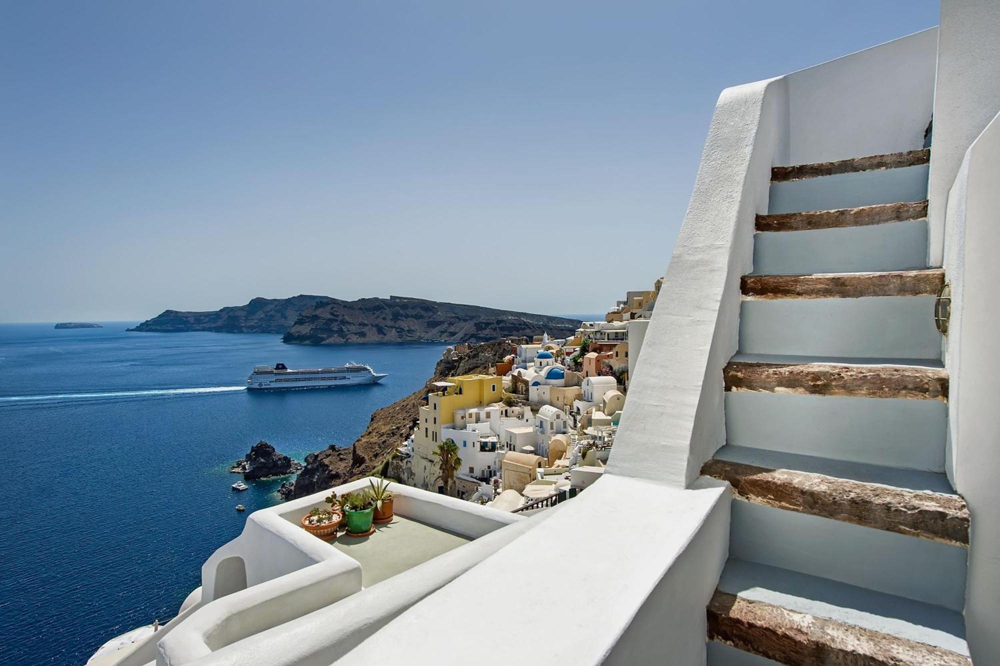 Villa Calliope Aegean Views Oia  Luaran gambar